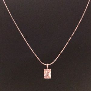 Sterling Silver CZ Pendant